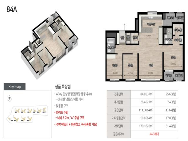 곤지암 힐스테이트 모델하우스 84A